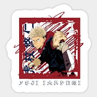 MANGA JUJUTSU KAISEN 0 YUJI T-SHIRT Sticker